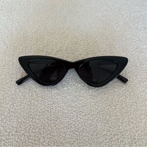 Cat-Eye Sunglasses Black